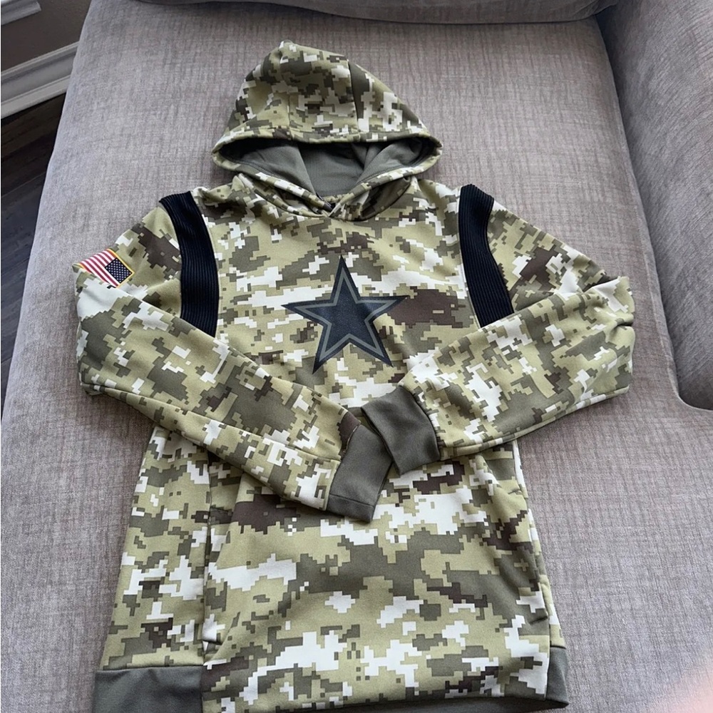 Dallas Cowboys Salute to Service Hoodie Youth XL